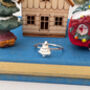 Sterling Silver Mini Christmas Tree Ring, thumbnail 6 of 11
