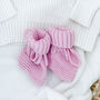 Soft Knit Personalised Embroidered Frill Sleeve Romper, thumbnail 12 of 12