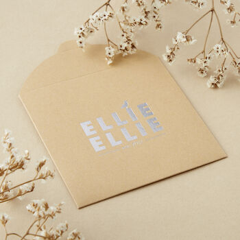 Personalised 'From The Bump' Wallet Keepsake Card, 6 of 8