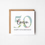 Floral 50th, 60th, 70th, 80th Birthday Card, thumbnail 2 of 8