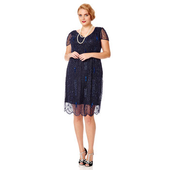 Downton Abbey Flapper Embellished Dress, 6 of 12