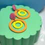 Retro Hoop Earrings, thumbnail 2 of 6