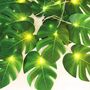 Jungle Theme Palm Leaf Garland Lights, thumbnail 3 of 4