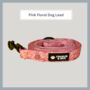 Pink Floral Dog Lead, thumbnail 1 of 4
