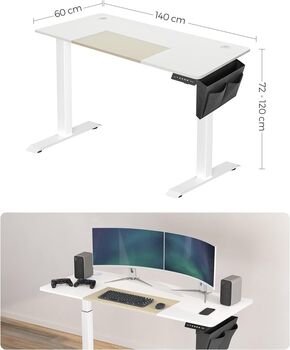 Electric Standing Desk Height Adjustable, 11 of 12