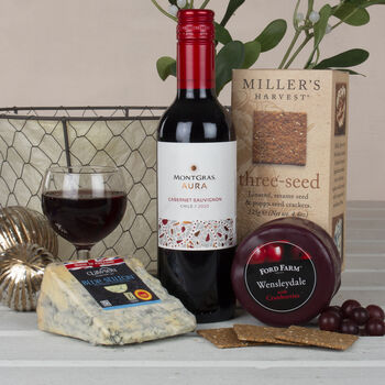 Cheese And Wine Gift Basket, 3 of 4