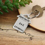 Housewarming Gift Personalised First Home House Keyring, thumbnail 6 of 10