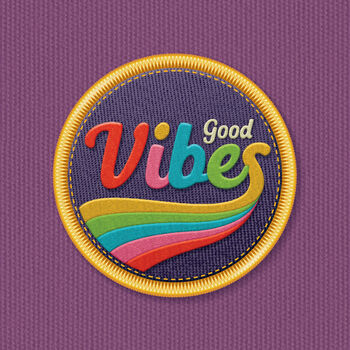 'Good Vibes' Friendship And Support Card, 2 of 5