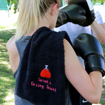 Personalised Boxing Towel, 2 of 8