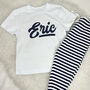 Retro Style Personalised Kids Pyjamas, thumbnail 1 of 3