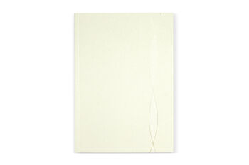 A5 Lined Notebook In Mist, Ruled Pages, 2 of 6