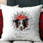 Personalised Christmas Border Collie Break Through, thumbnail 5 of 10