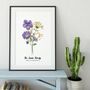 Personalised Birth Flower Family Print, thumbnail 6 of 11
