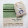 Personalised Pure Cotton Throw, Thank You Gift, thumbnail 9 of 12
