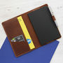 Personalised Moleskine Leather Notebook Cover, thumbnail 3 of 8