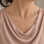 Long Family Birthstone Necklace, thumbnail 1 of 7
