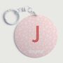Personalised Floral Design Premium Kids Bag Tag, thumbnail 2 of 4