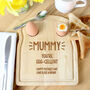 Personalised Mother's Day Dippy Egg And Soldiers Board, thumbnail 2 of 4