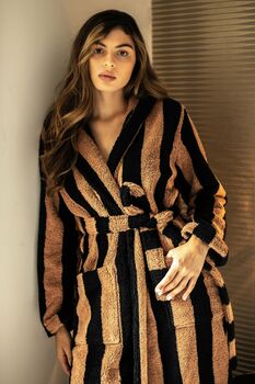 Women's Hooded Extra Long Dressing Gown Miami, 3 of 3