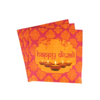 Pink And Orange Diwali Party In A Box Decorations, 5 of 12