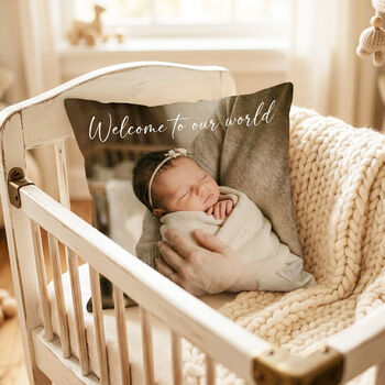 Personalised Cushion With Double Sided Photo Print, 6 of 12