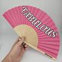 Handheld Fabulous Folding Fan, thumbnail 3 of 3