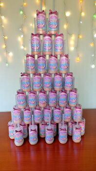 Personalised Candy Floss Push Pops X10 Fairground Party, 6 of 9
