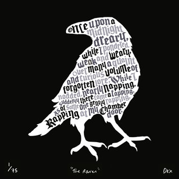 'The Raven' Art Print, 6 of 8