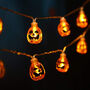 Halloween Pumpkin Battery Operated Fairy Lighting, thumbnail 3 of 8