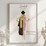 Personalised Graduation Print Class Of 2025, thumbnail 1 of 6