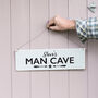 Personalised Wooden Man Cave Sign, thumbnail 3 of 7