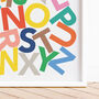 Colourful Alphabet Letters Educational Kids Print, thumbnail 3 of 10