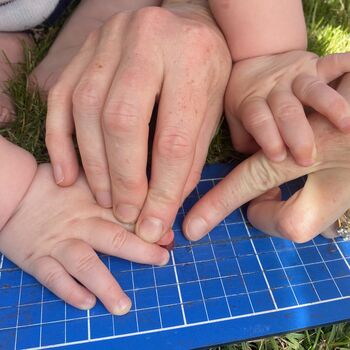 Personalised Finger Print Pebble Necklace Kit, 3 of 5