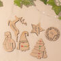 Personalised Christmas Glass Toppers, thumbnail 2 of 4