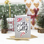 Christmas Card 'Holly Jolly', thumbnail 2 of 2