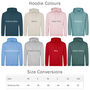 Personalised Embroidered Sleeve Hoodie, thumbnail 6 of 12