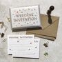 Wildflower Letters Ready To Write Wedding Invitations, thumbnail 1 of 7