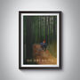 Go Dirt Biking Motocross Travel Poster Art Print, thumbnail 1 of 8