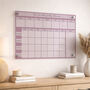 Personalised Family Weekly Acrylic Whiteboard Planner, Various Colours, thumbnail 1 of 9