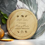 Personalised Autumn Wooden Chopping Board, thumbnail 1 of 3