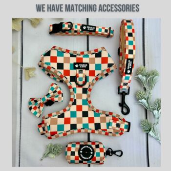 Patchwork/Plaid Dog Harness, 5 of 5
