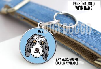 Bernedoodle ID Tag, 3 of 5
