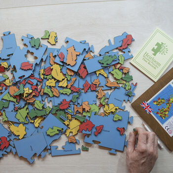 British Isles Counties And Sea Areas Puzzle, 7 of 8