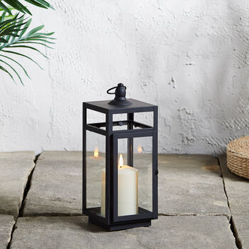 Pair Of Classic Black Candle Lanterns, 3 of 3