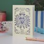Personalised Wedding Card, thumbnail 6 of 8