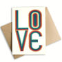 70's Love Valentine Or Anniversary Card, thumbnail 2 of 2