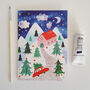Winter Scene Christmas Card, thumbnail 4 of 6