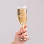 Personalised 'It's Time For Prosecco' Flute, thumbnail 2 of 3