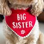 Big Sister Dog Bandana, thumbnail 1 of 8