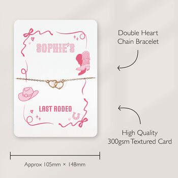 Last Rodeo Hen Party Bracelet Favour, 2 of 9